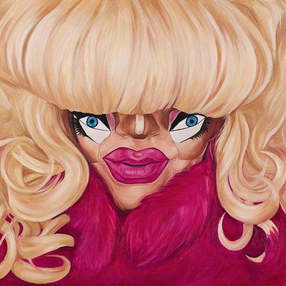 Tiny Face Trixie Giclée Art Print