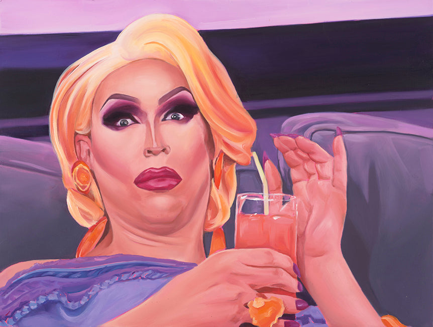 Brooke Lynn Hytes Take a Sip Giclée Art Print