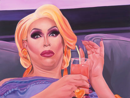 Brooke Lynn Hytes Take a Sip Giclée Art Print