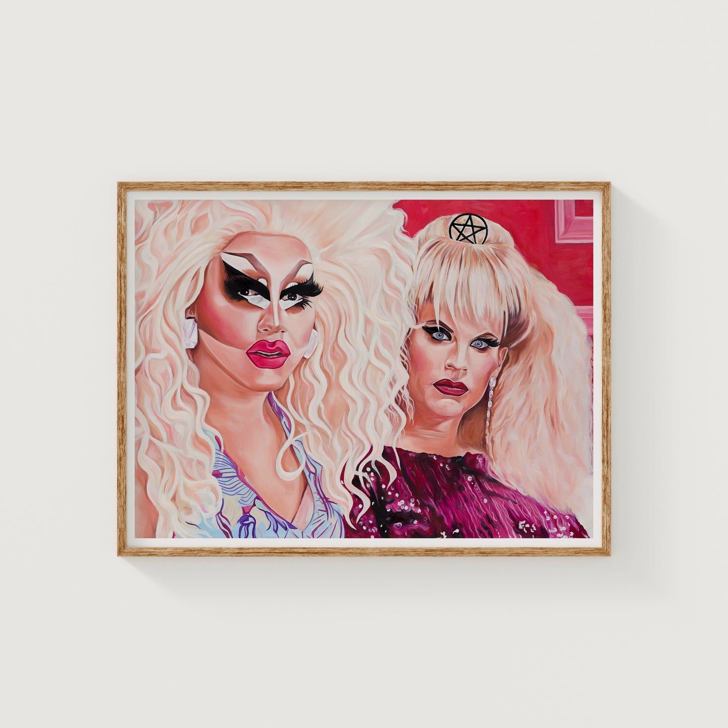 Trixie and Katya Giclée Art Print